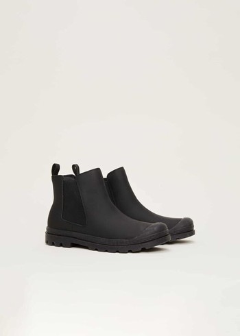 Phase Eight Chunky Chelsea Boots Black USA | 9504617-DQ